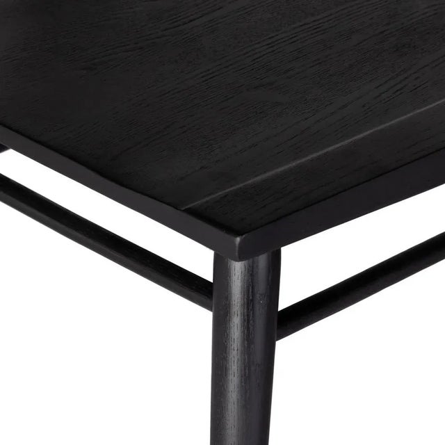 Contemporary Four Hands Connor Dining Chair, Black Ash For Sale - Image 3 of 12