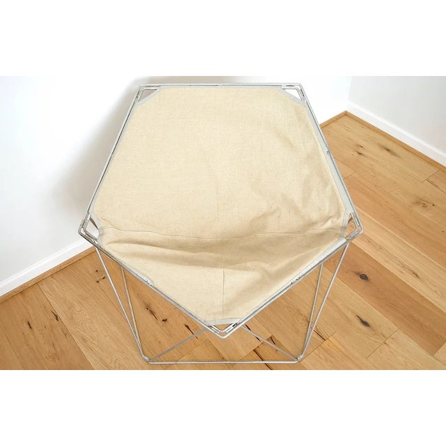 Mid-Century Modern White Penta Chair by Jean-Paul Barry & Kim Moltzer for Wilhelm Bofinger, 1960s For Sale - Image 3 of 7