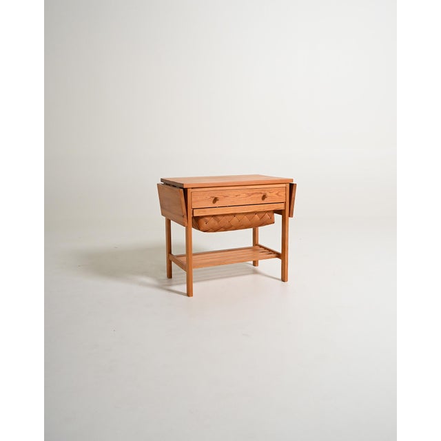 Vintage Scandinavian Pine Table, 1950s For Sale - Image 11 of 11