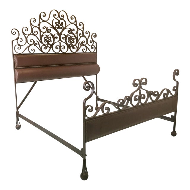 Vintage Hand Iron King Size Bedframe Chairish