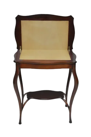 Queen Anne Style Small Swivel Top Game Table