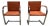 Pair of Knoll Brno Flat Bar Armchairs by Ludwig Mies Van Der Rohe, Original 1970s Upholstery For Sale