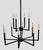 Modern Custom-Made 12 Light Candlestick Chandelier Light Fixture For Sale - Image 3 of 7