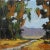 Contemporary Contemporary Landscape Oil Painting Original Art For Sale - Image 3 of 10