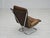 Norwegian Armchair in Leather, Chrome Steel, Teak Wood & Canvas by Harald Relling for Westnofa, 1970s For Sale - Image 4 of 18