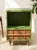 Mid 20th Century Pair of Green and Wood Nightstands For Sale In Los Angeles - Image 6 of 10