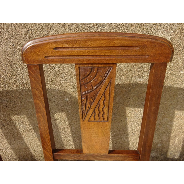 Art Deco Chairs from Robur, 1950s, Set of 2 For Sale - Image 10 of 18