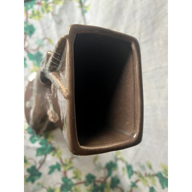 1950s Royal Haeger Mid-Century Modern Gazelle Vase Art Pottery For Sale - Image 9 of 11