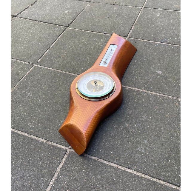 Old Weather Station made from Wooden Airplane Propeller, 1930s For Sale - Image 13 of 15
