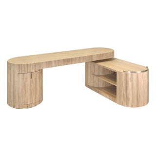 Gifford Desk by Wood Tailors Club For Sale