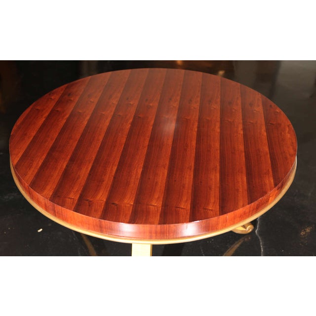 Wood French Rosewood Coffee Table/Continental Table For Sale - Image 7 of 9