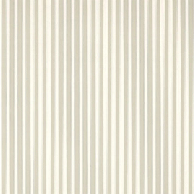 Sanderson New Tiger Stripe Wallpaper in Linen/ Calico - a Sample For Sale