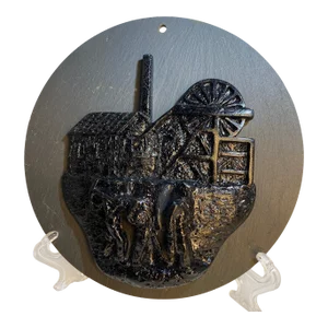 2000s Welsh Coal Art Sculpture