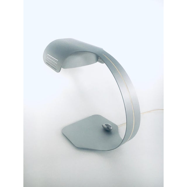 Aluminium Colomba Design Desk Lamp by Walter & Moretti, France, 1972 For Sale - Image 15 of 18