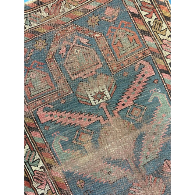 *All of our antique & vintage rugs are professionally cleaned prior to being listed.* Name: CENTURY OLD Caucasian Prayer...