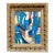 Contemporary Original Stephen Heigh Abstract Painting “Old New World” Vintage Frame For Sale