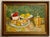 Hand signed and dated lower left. Andre Vignoles (French, 1920-2017), oil on canvas still life painting, dated 1960,...