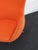 Mid Century Modern Swivel Rocking Orange Egg Chair Fritz Hansen Style 6608 For Sale - Image 12 of 18