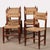 French Straw-Seated Chairs, 1940s, Set of 6 For Sale - Image 10 of 10