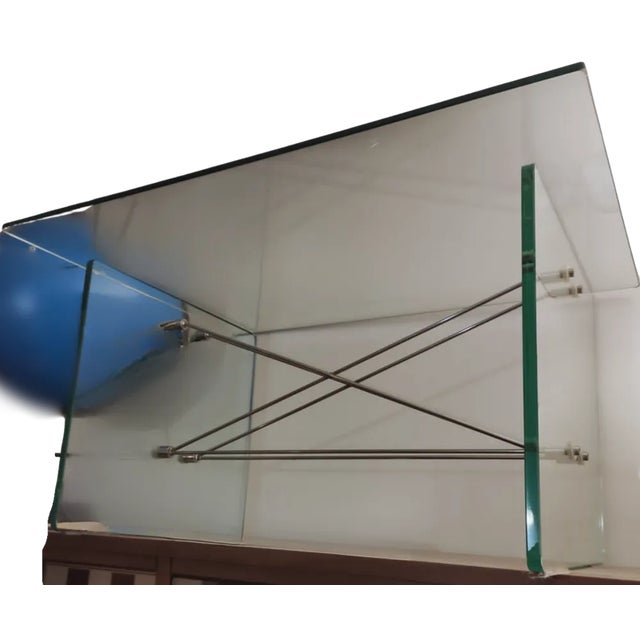 Crystal Living Room Table from Fontana Arte, 1970 For Sale - Image 5 of 6