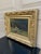 A beautiful antique hand-painted gilt wood framed oil on canvas landscape painting with three ladies lounging in the...
