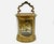 Antique French Oval Brass Carriage Clock With Travel Case For Sale - Image 6 of 14