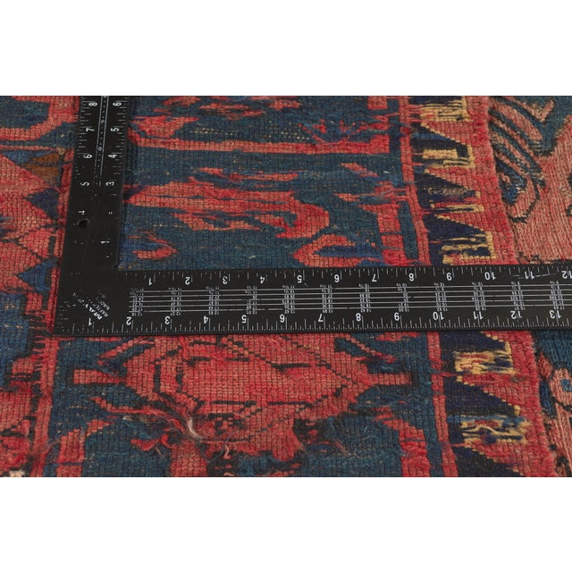 Textile Vintage Persian Soumak Rug, 05'00 X 10'10 For Sale - Image 7 of 10