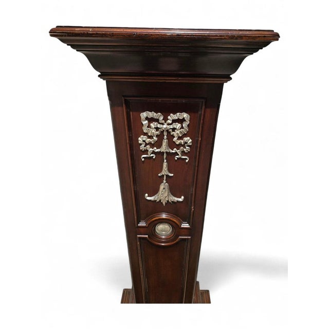 Large Mahogany Stand, 1890 For Sale - Image 9 of 14
