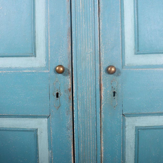 Early 19th Century Italian Painted Wardrobe For Sale - Image 8 of 13