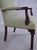 Wood Pair Edward Ferrell Chippendale Mahogany Library Chairs For Sale - Image 7 of 15