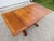 Wood Antique Arts & Crafts Nautical Oak Draw Leaf Dining Table W/ Ship Carvings For Sale - Image 7 of 18