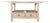 Vintage 1972 Thomasville French Provincial Drop-Leaf Server in Distressed Cream For Sale