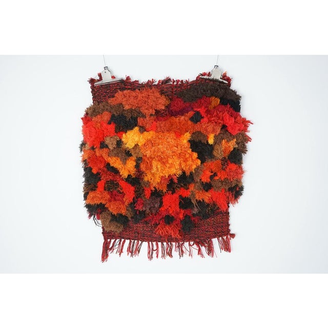 Mid-Century Modern Wall Decoration in Textile by Hans Widmann, 1970s For Sale - Image 3 of 8