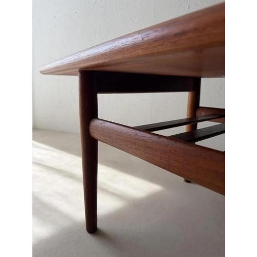 Teak Coffee Table by Grete Jalk for Glostrup Møbelfabrik, 1960s For Sale - Image 6 of 17
