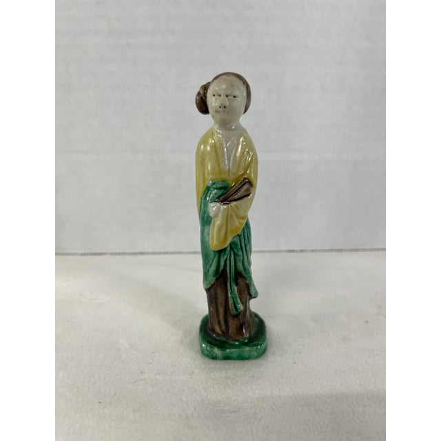 Green Chinese Export Figurine For Sale - Image 8 of 8