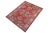 Red Rustic Super Kazak Red/Ivory Wool Rug - 5'11'' X 7'4'' For Sale - Image 8 of 8