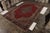 Turkish Antique Turkish Rug Red Blue Medallion Style Sparta Design For Sale - Image 3 of 9