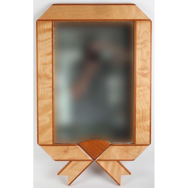 Abstract Stephen Perrin Signed Wall Mirror For Sale - Image 3 of 15