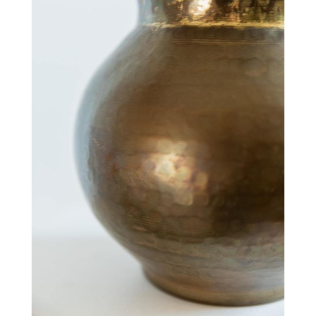 Vintage Brass Vase, 1960s For Sale - Image 9 of 10