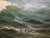 This impressive original oil painting by Gerhard Lukas Larsen (1911–1965) captures a fleet of sailing vessels navigating...