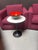Metal Eero Saarinen for Knoll Round Tulip Table with Quartz Vetro Bianco Top For Sale - Image 7 of 8