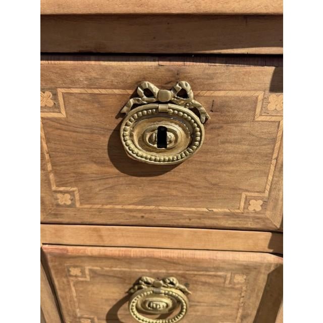 Large 18th Century French Louis XVI Walnut Bleached Chest of Drawer / Commodes For Sale - Image 12 of 18