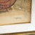 Watercolor with Magpie, Gilded Frame, Signed Mantovani 1973