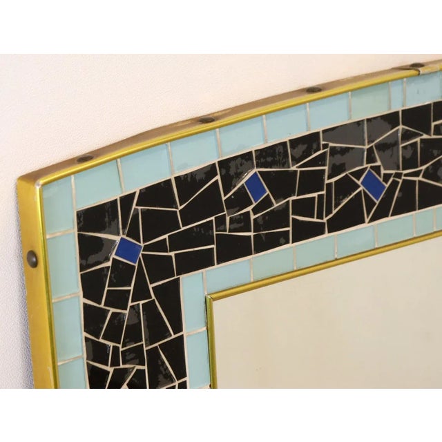 Vintage Mozaïek Wall Mirror For Sale - Image 3 of 11