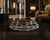 An impressive Art Vannes France crystal valet tray, featuring refined faceted workmanship and a remarkable thickness. The...