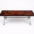 Modern Mid-Century Modern Space Age Flames Tabletop and Chrome Coffee Table For Sale - Image 3 of 15