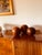 Modern Set of 3 Wooden Spherical Sculptures, France 1960s For Sale - Image 3 of 13