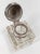 Early 20th Century Sterling Silver and Crystal Glass Inkwell by Unger Brothers For Sale - Image 9 of 12