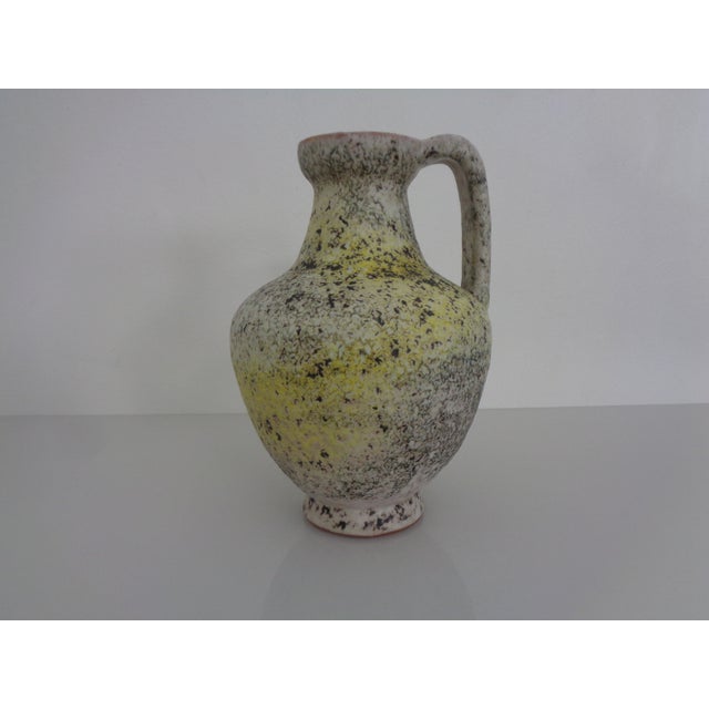 Ceramic 7302 Handled Vase by Fridegart Glatzle for Karlsruher Majolika, Germany, 1960s For Sale - Image 15 of 15
