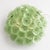 Early 21st Century Floreal Green Murano Glass Flush Mount by Simoeng For Sale - Image 5 of 6